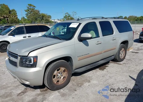 2007 Chevrolet Suburban 1500 Lt from USA, damaged, VIN 1GNFC16J07R250729